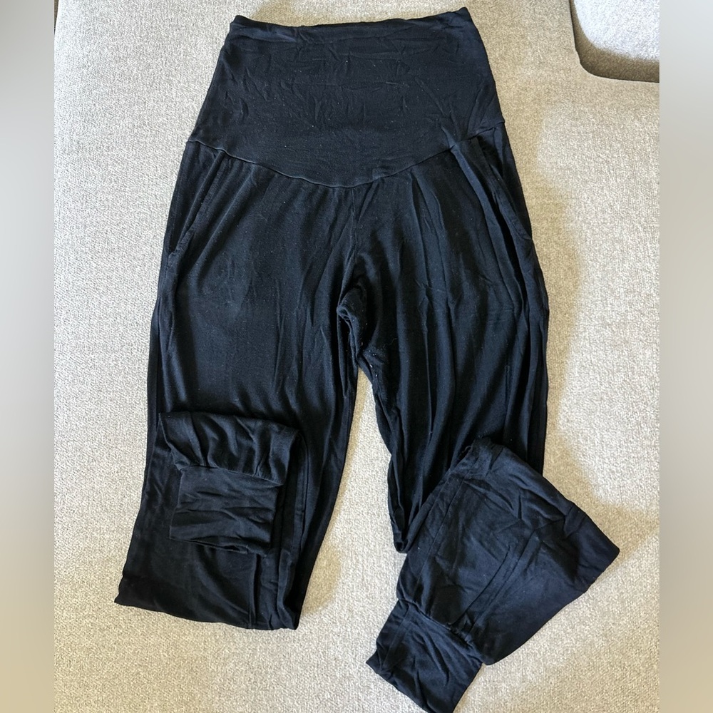 Maternity Cotton Joggers - Picture 1 of 1